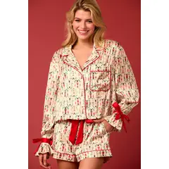 VELVET - Pijama Pantalones Cortos Duendes Mujer