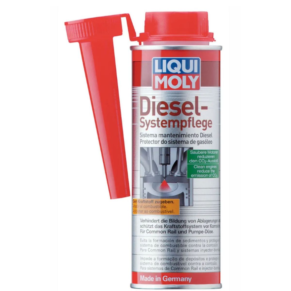 LIQUI MOLY - Aditivo Protector Para Sistemas de Inyección Diesel 250 Ml.