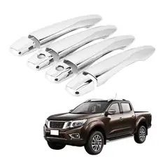 GENERAC - Cubierta Manija Puertas Cromada Compatible Con Nissan Np300