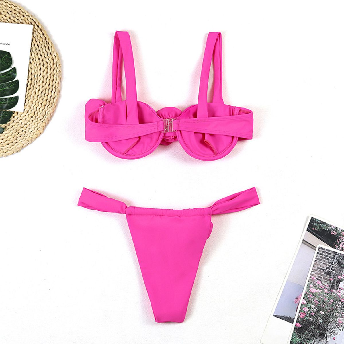 VELVET - Traje de Baño de Dos Piezas Marietas Fucsia Mujer