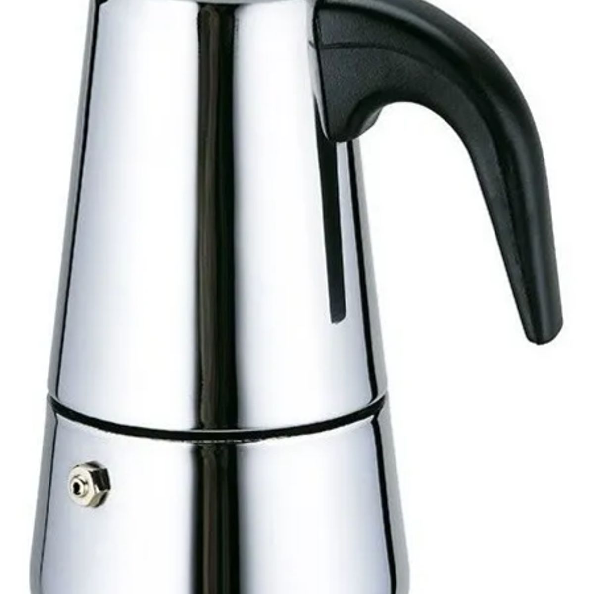 GENERICO - Cafetera Italiana Espresso de Acero Inoxidable
