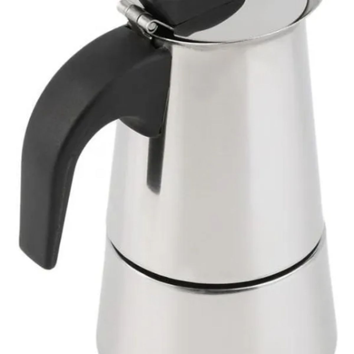 GENERICO - Cafetera Italiana Espresso de Acero Inoxidable
