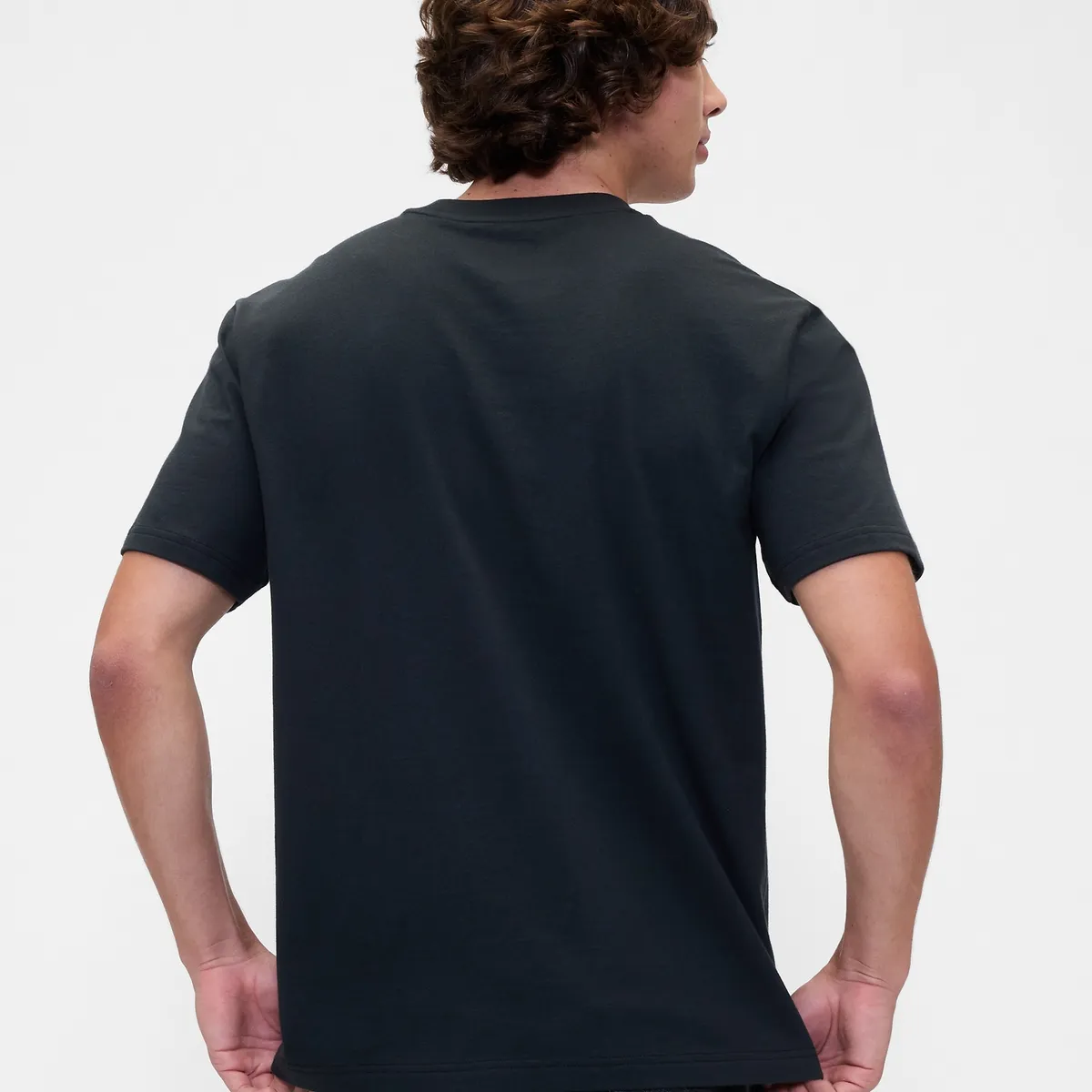 GAP - Polera Gap Logo Mickey Mouse Manga Corta Hombre