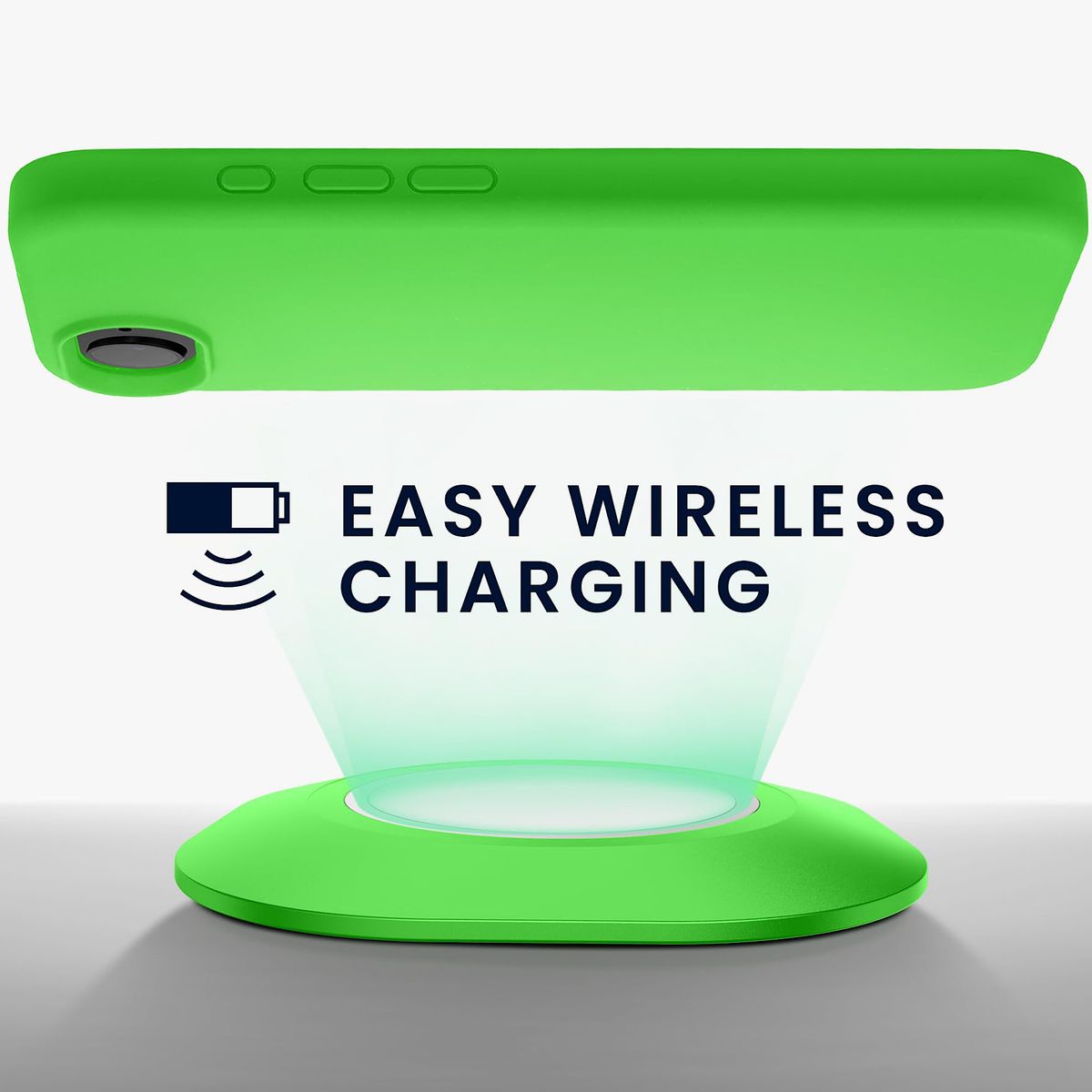 GENERICO - Carcasa De Silicona Soft Para iPhone 16e - Verde