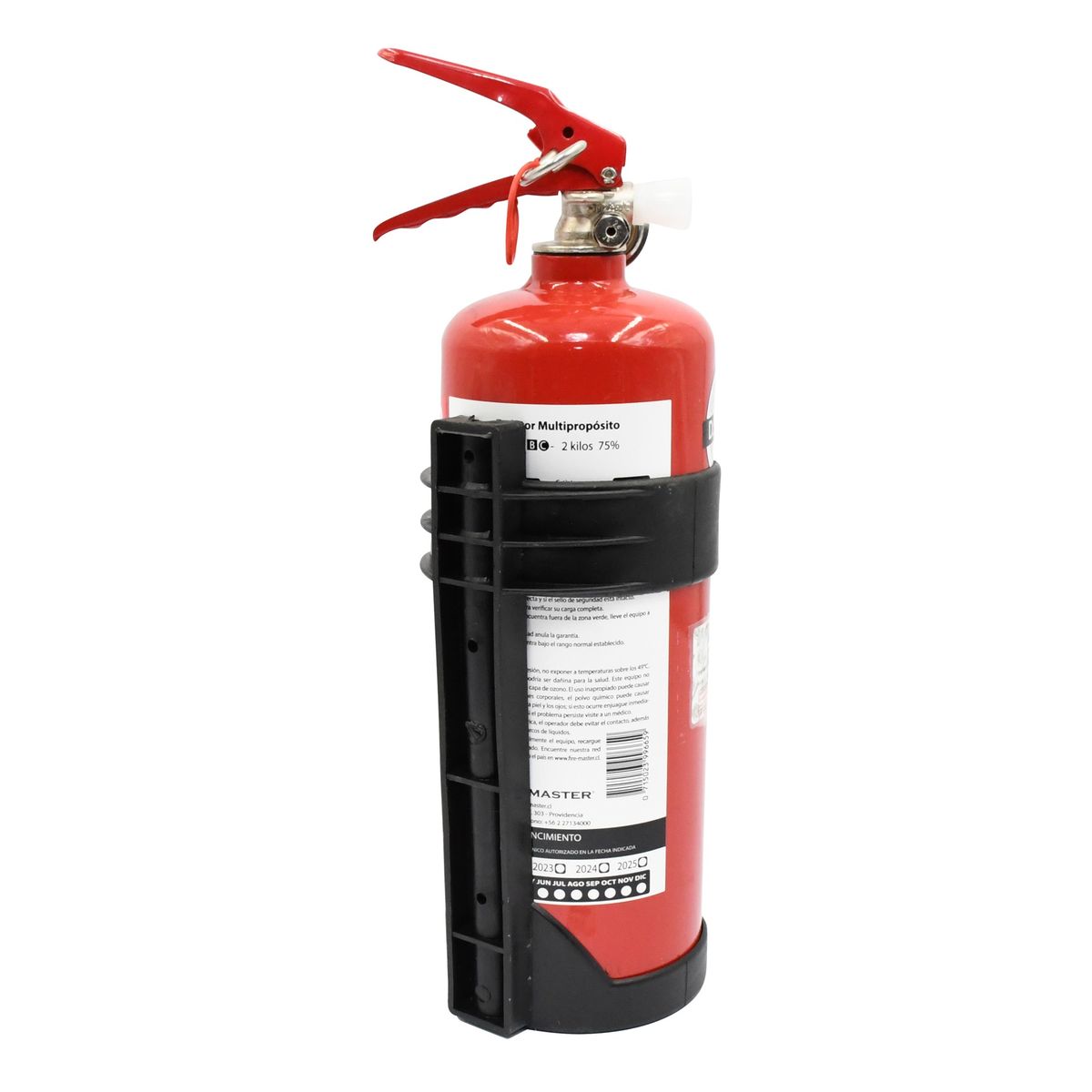 FIRE MASTER - Extintor 2 Kg Abc 75% Certificado Imp