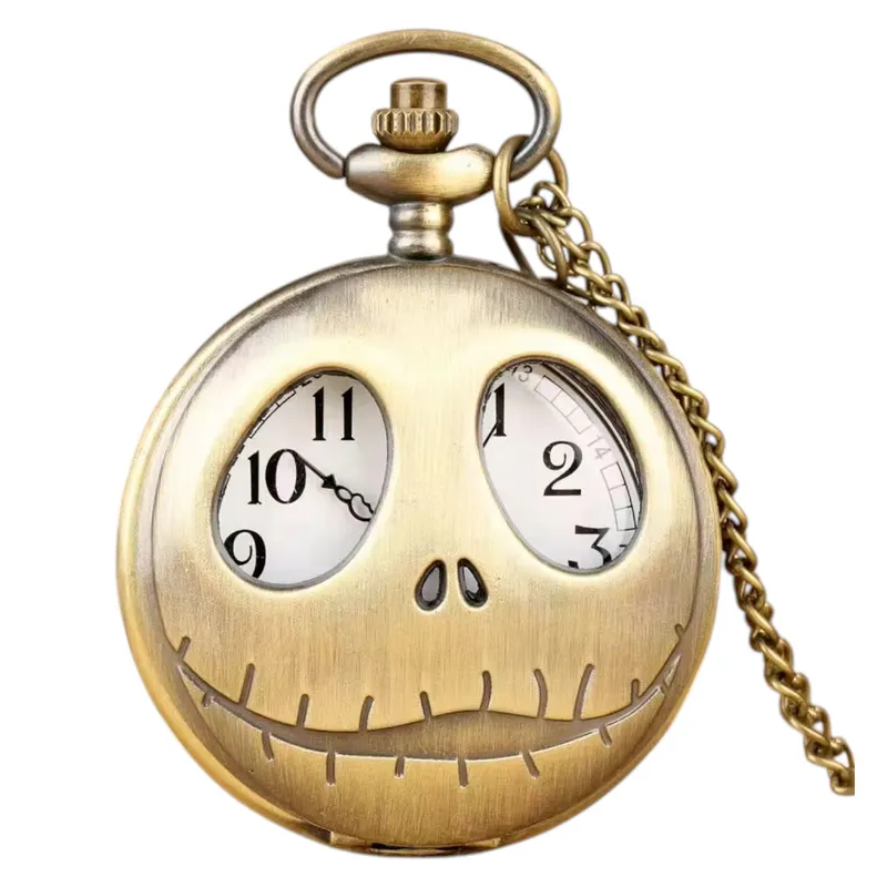 GENERICO - Reloj De Bolsillo Jack Skellington