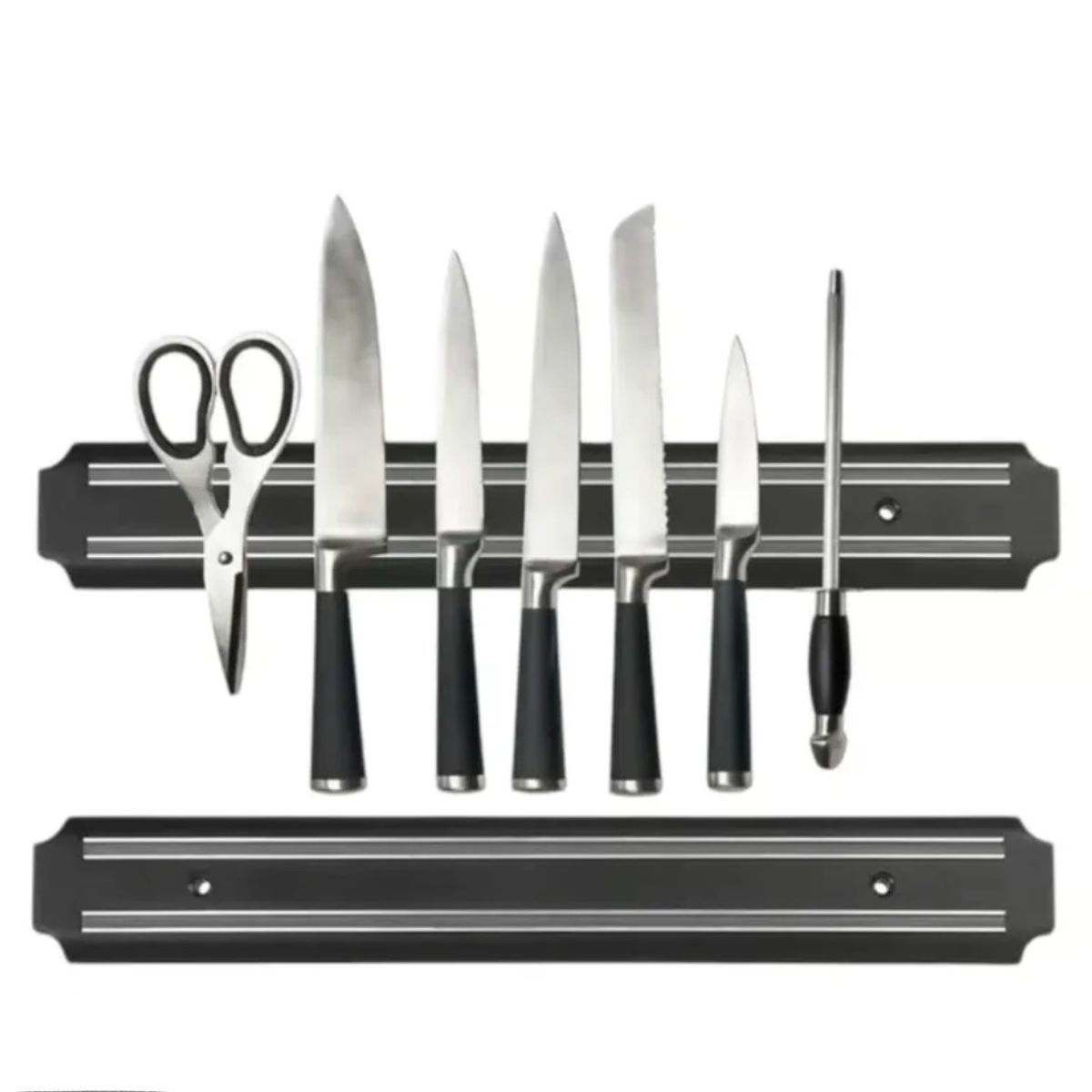 DEWINNER - 2 Soporte Porta Cuchillos Magnéticos de Pared