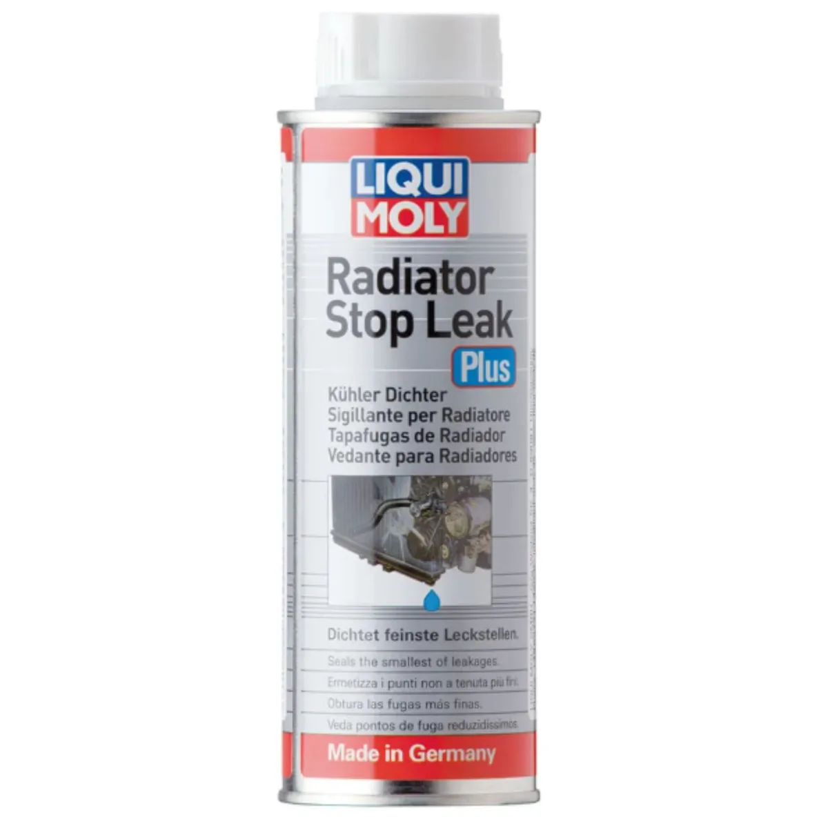 LIQUI MOLY - Aditivo Sellador y Tapagoteras de Radiador Plus Liqui Moly 250 Ml.