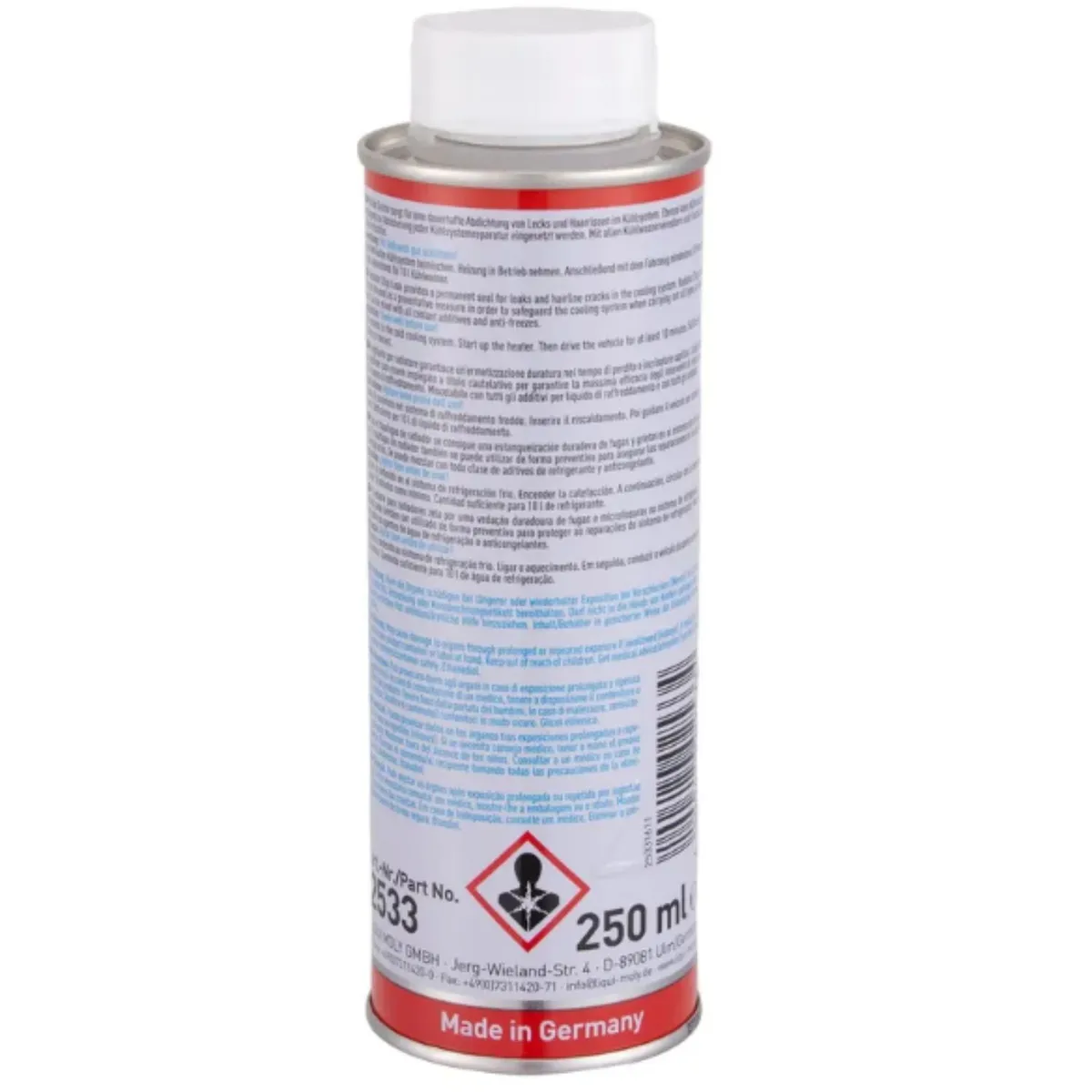 LIQUI MOLY - Aditivo Sellador y Tapagoteras de Radiador Plus Liqui Moly 250 Ml.