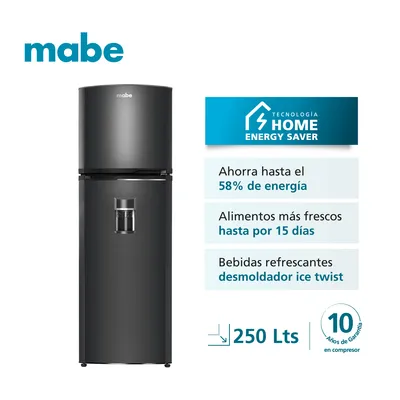 Mabe Refrigerador No Frost 250L 58% Ahorro De Energía