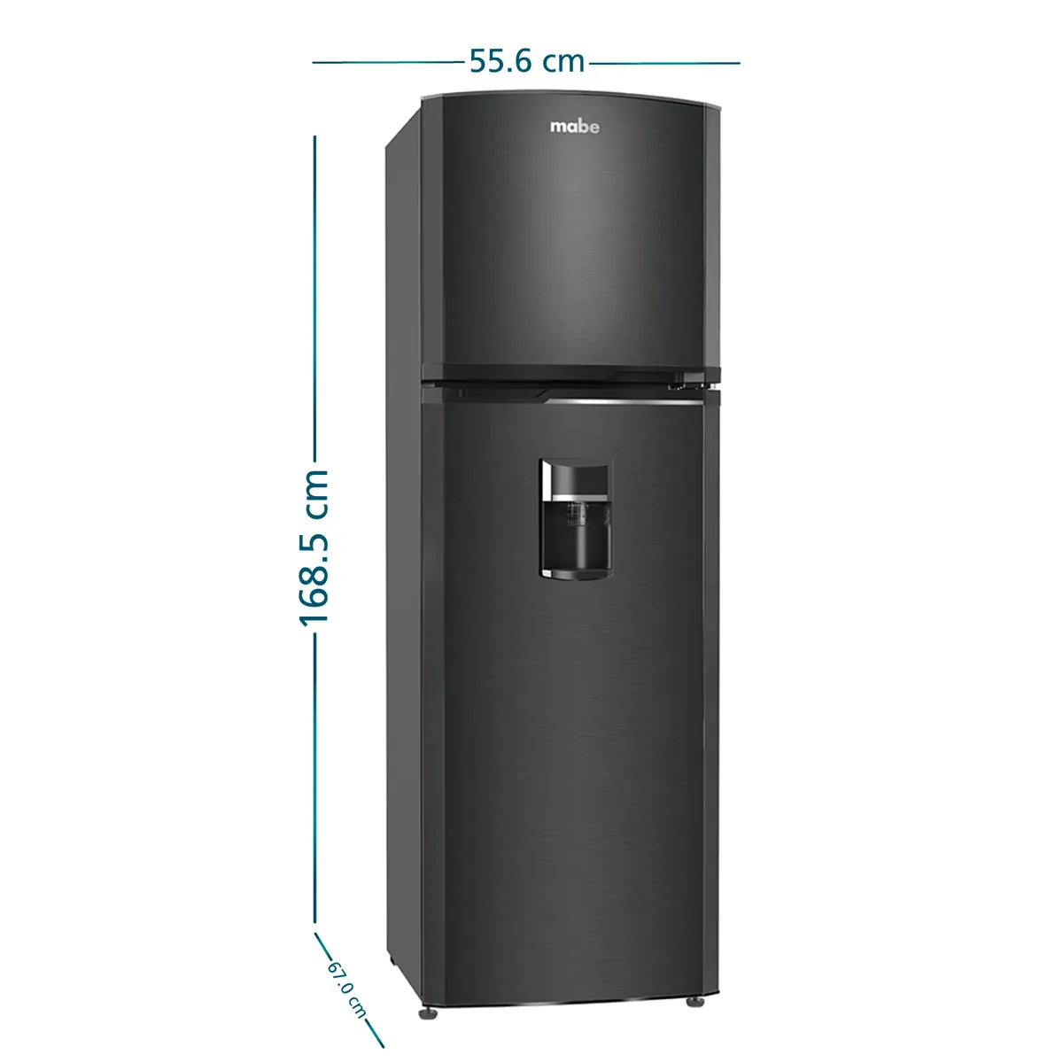MABE - Refrigerador No Frost 250L 58% ahorro de energía Mabe RMA255PJUC