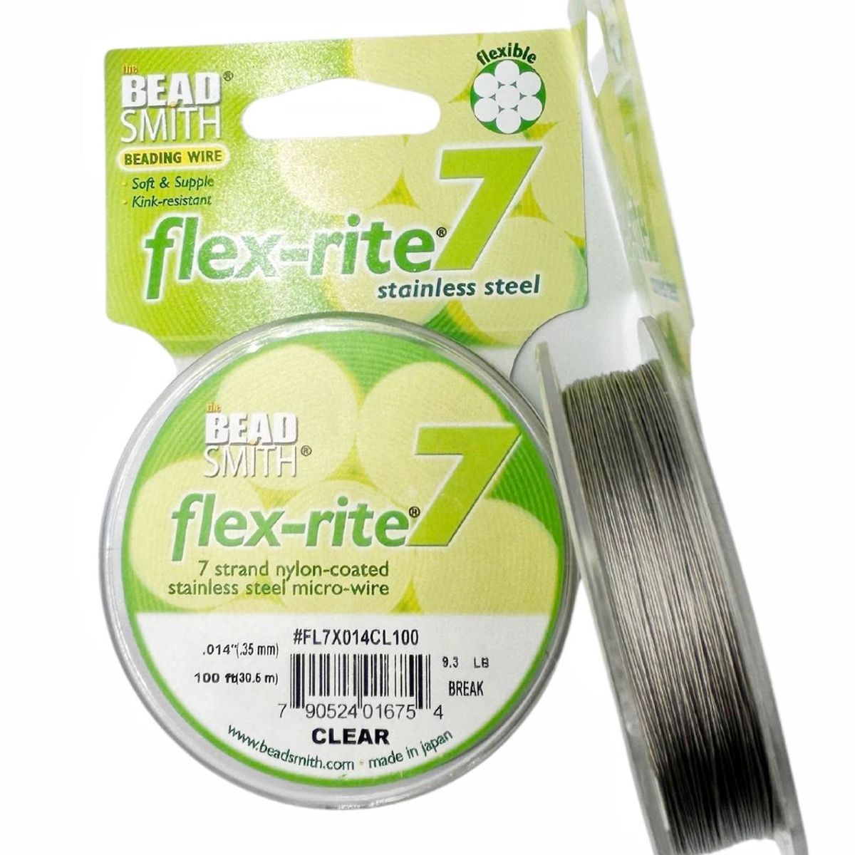 GENERICO - Hilo De Acero Para Piedras Flexrite 7 Hilos 305m - Plateado