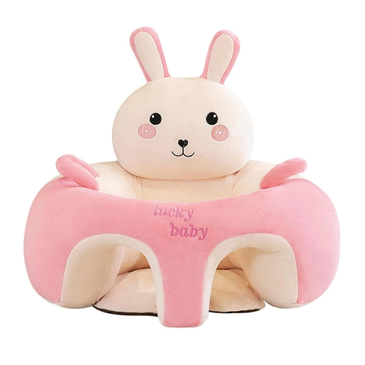GENERICO - Cojín Asiento de Seguridad para Bebé Conejo Rosa