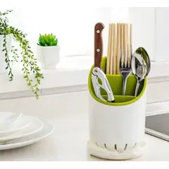 GENERICO - Organizador Para Cubiertos Con Escurridor De Agua