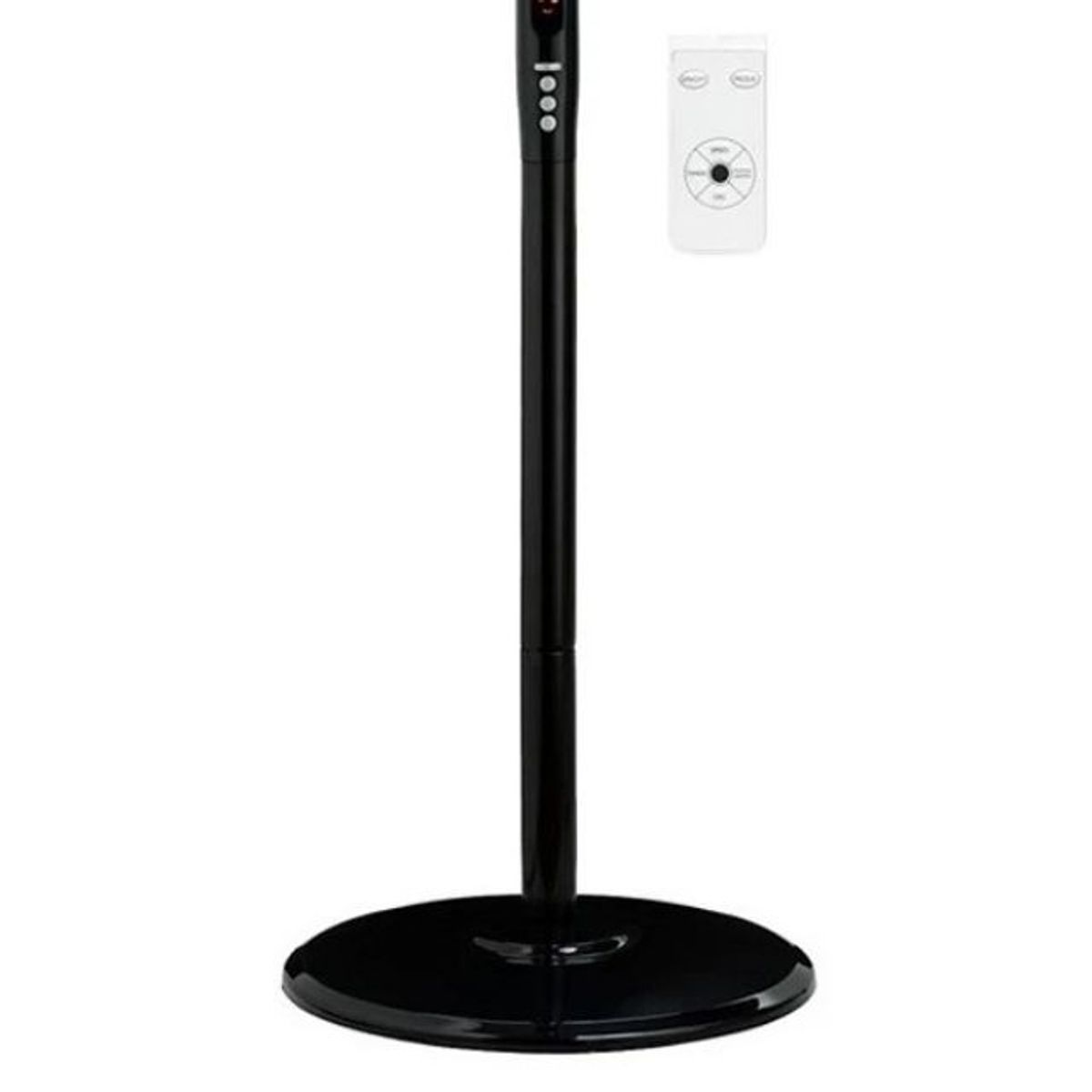 IRT - Ventilador De Pie 16 Pulgadas IRT 3 Velocidades Timmer - Negro Incluye Control