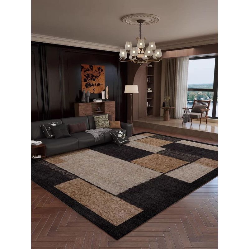 GENERICO - Alfombra Para Sala Diseño Ilusión Óptica CUADRO TETRIS 200x240 Mp
