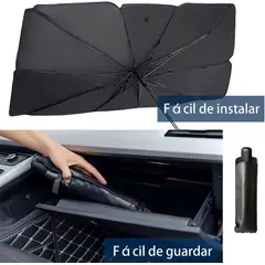MOVI - SOMBRILLA TIPO PARAGUAS PLEGABLE PARA PARABRISAS AUTO UV