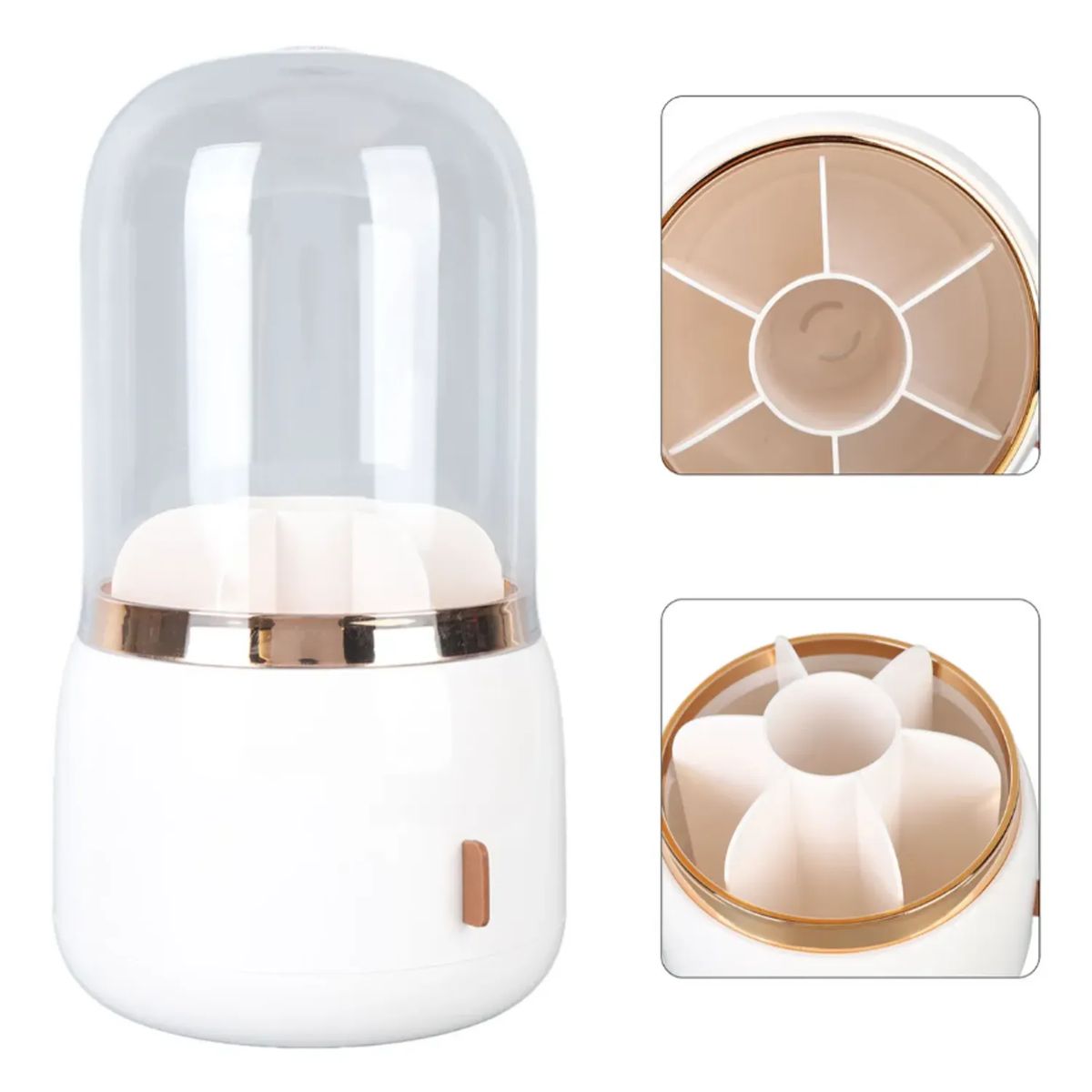 GENERICO - Organizador Para Brochas Y Lápices Cosméticos 360 Giratorio