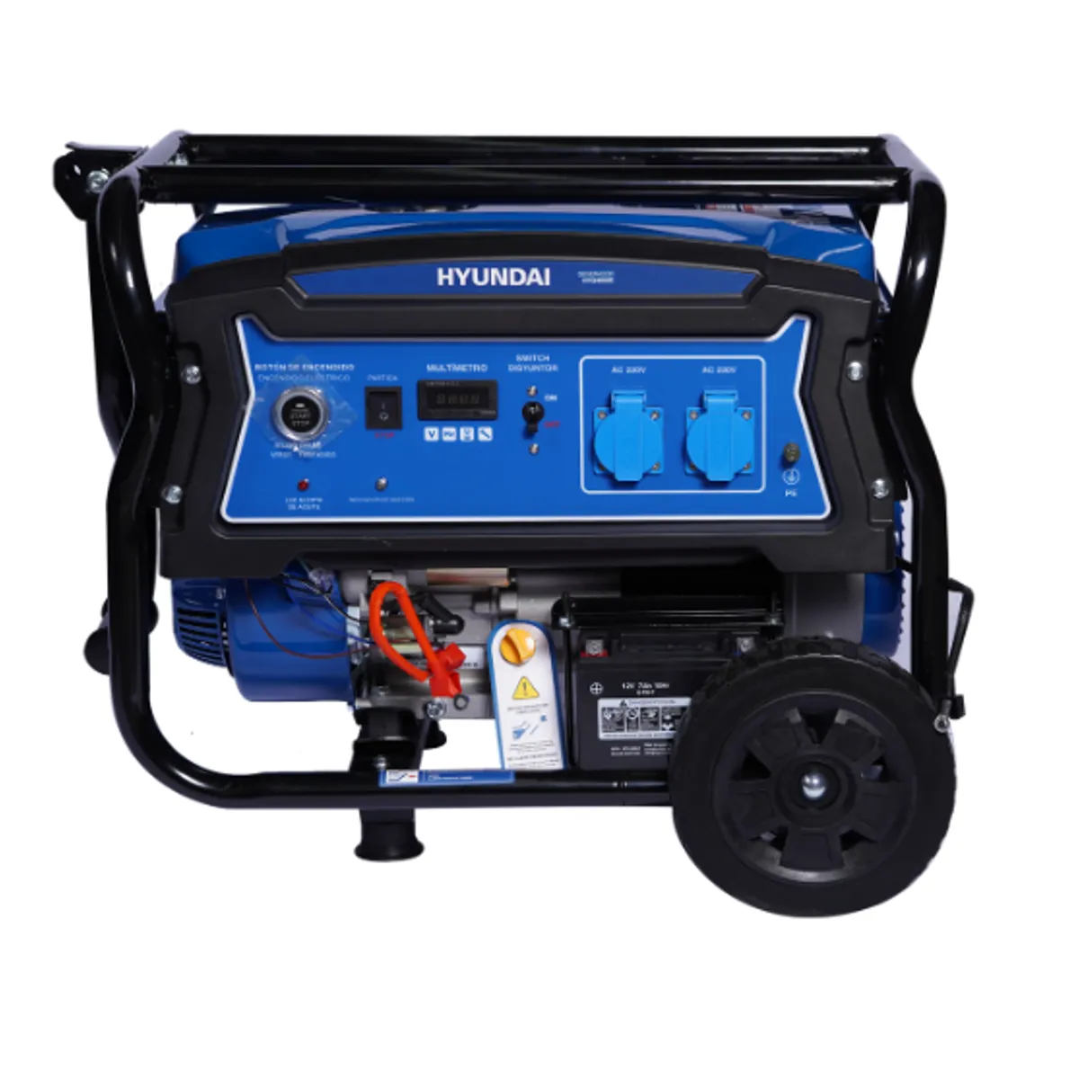 HYUNDAI - Generador Eléctrico a Gasolina 2800W Partida Eléctrica 82HYG4050E Hyundai