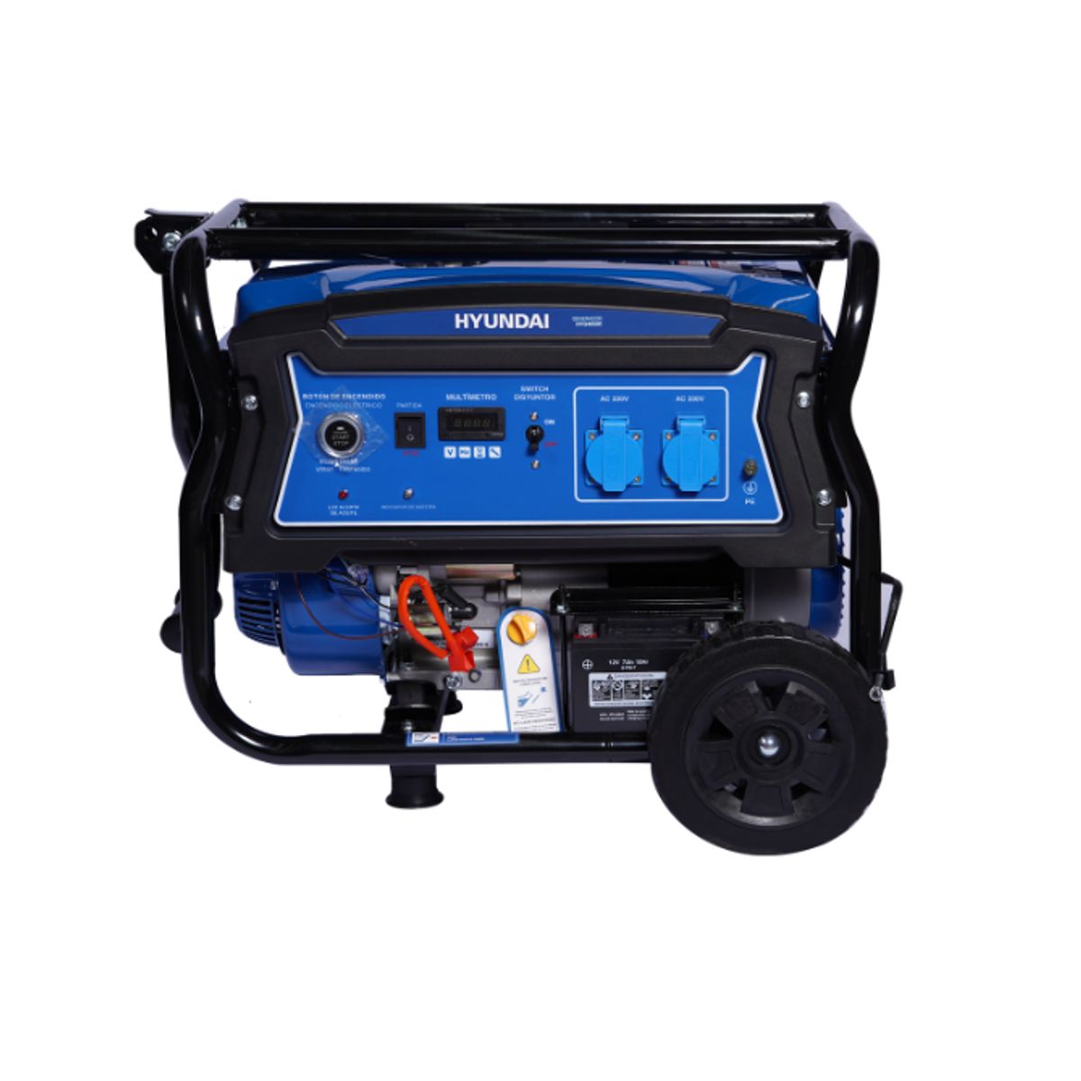 HYUNDAI - Generador Eléctrico a Gasolina 2800W Partida Eléctrica 82HYG4050E Hyundai