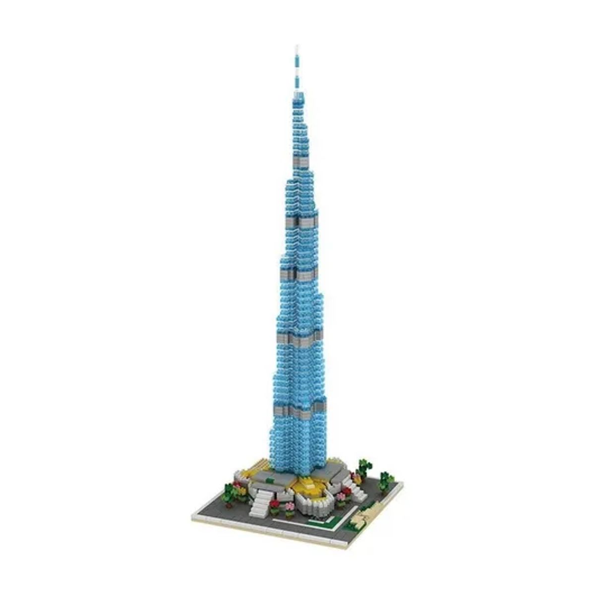 GENERICO - Set De Construcción Burj Khalifa Mini 3D 1681 Piezas