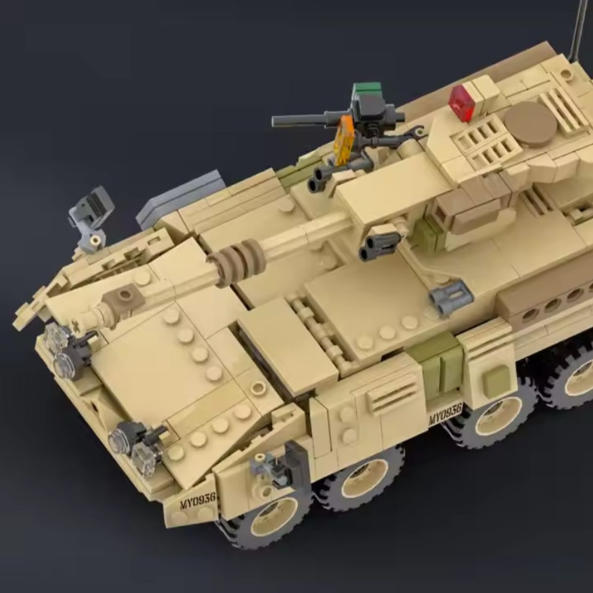 SLUBAN - Vehiculo Blindado M1128 Striker Anti - Tanque compatible Lego
