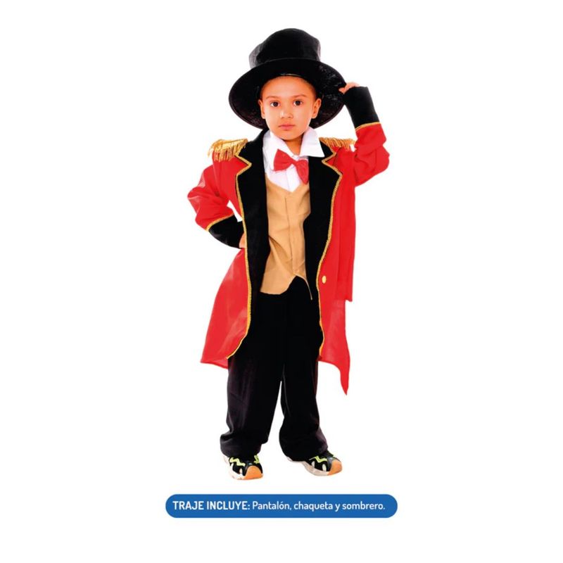 GENERICO - Traje Maestro Circo Talla 3-4 Años