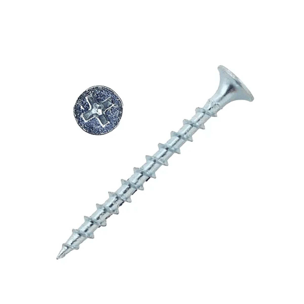 GENERICO - TORNILLO DRYWALL MADERA 3 X 6 ZINCADO CAJA 100 UNIDADES