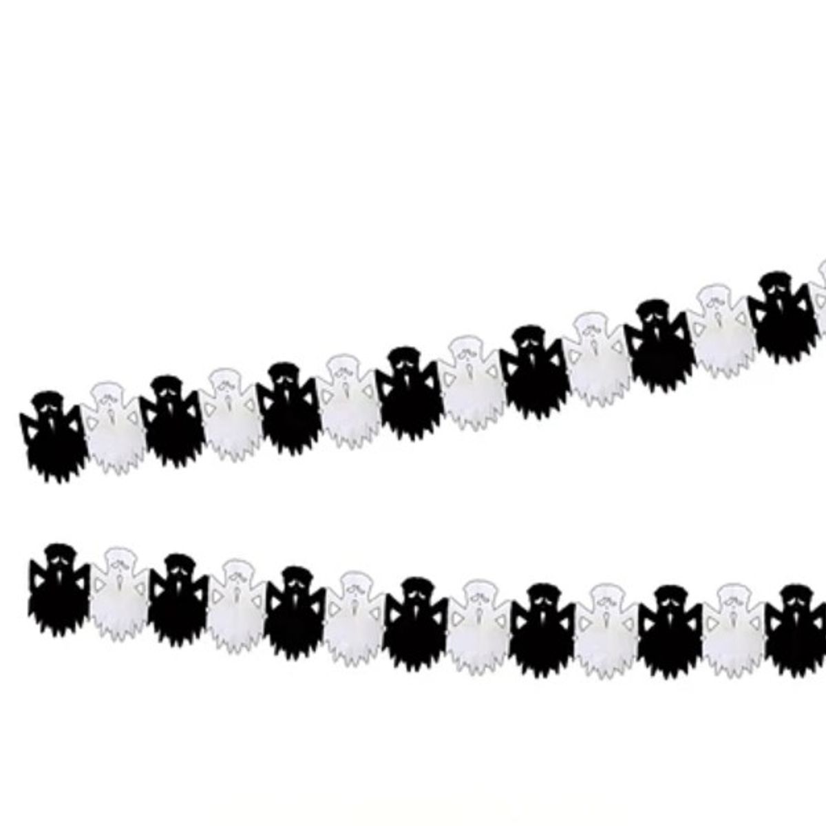 GENERICO - Guirnalda De Papel De Fantasma 200 Cm