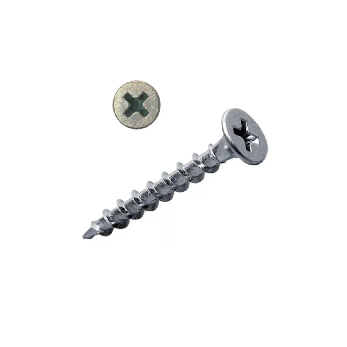 GENERICO - TORNILLO DRYWALL MADERA 4 X 8 ZINCADO CAJA 100 UNIDADES