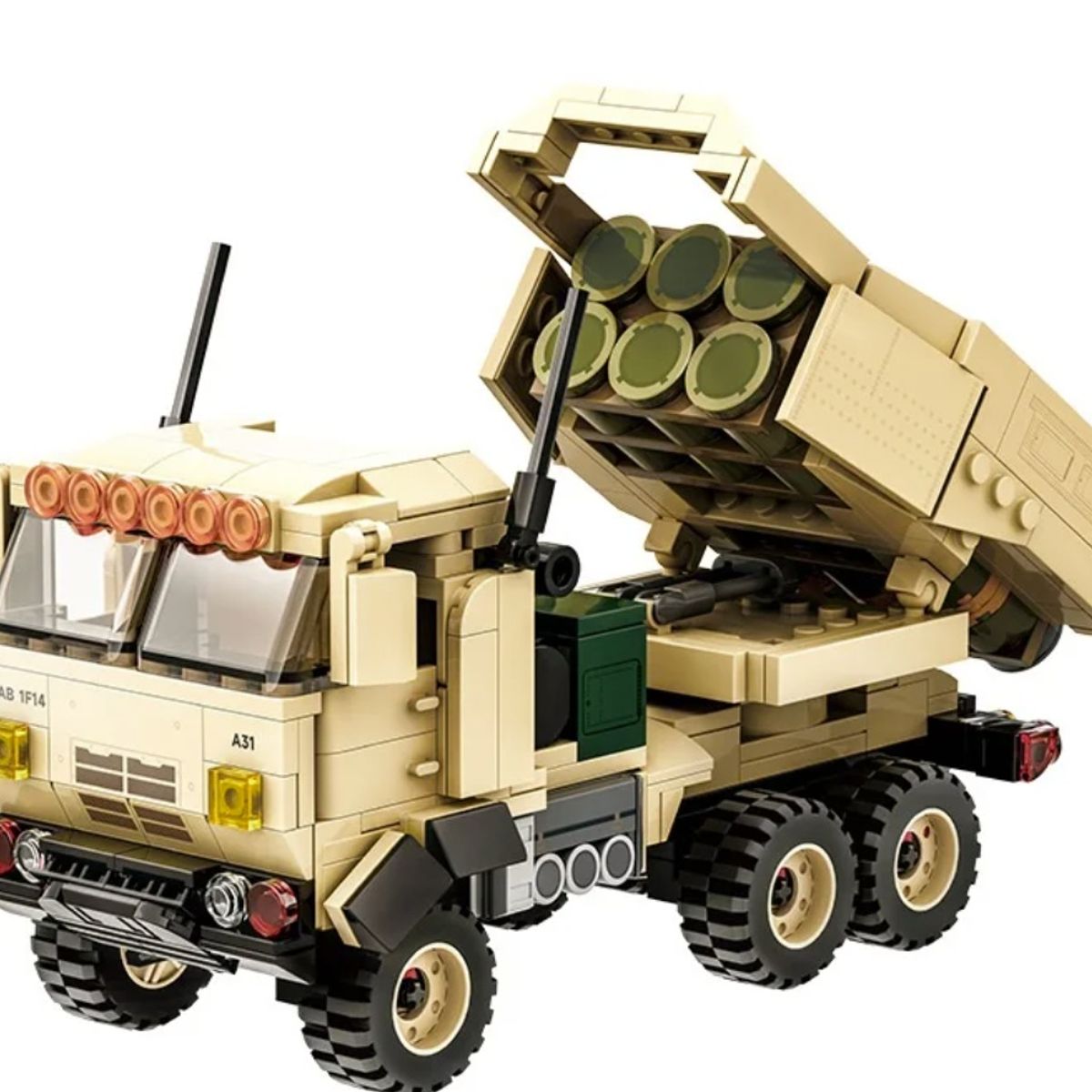 SLUBAN - Camion Tanque M142 HIMARS compatible Lego