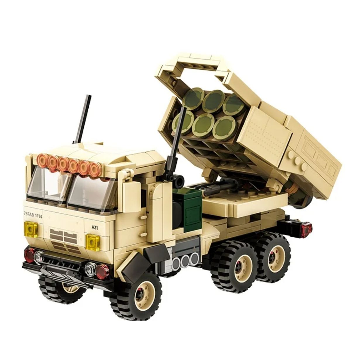SLUBAN - Camion Tanque M142 HIMARS compatible Lego