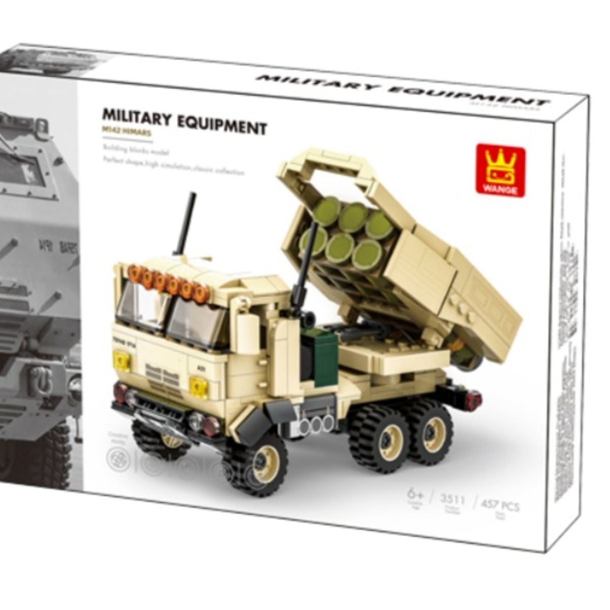 SLUBAN - Camion Tanque M142 HIMARS compatible Lego