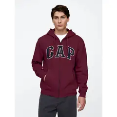GAP - Polerón Logo Hoodie Con Cierre Hombre
