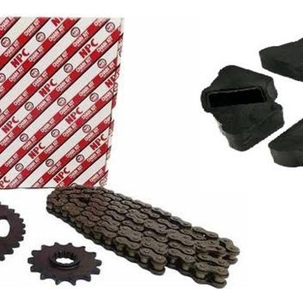 GENERICO - Kit De Transmision Moto Yamaha Ybr 125 / 125z Japón + Damper