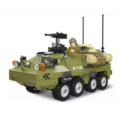 SLUBAN - Tanque Blindado M1126 Transporte Tropas compatible Lego