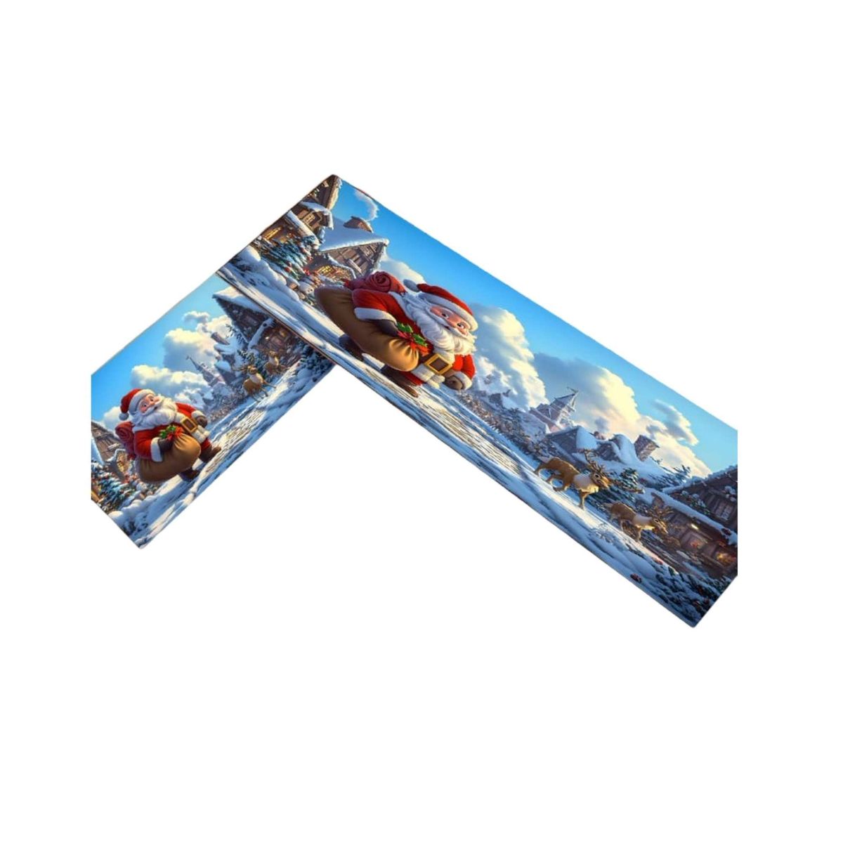 GENERICO - ALFOMBRA PARA COCINA CON DISEÑO NAVIDEÑO T05