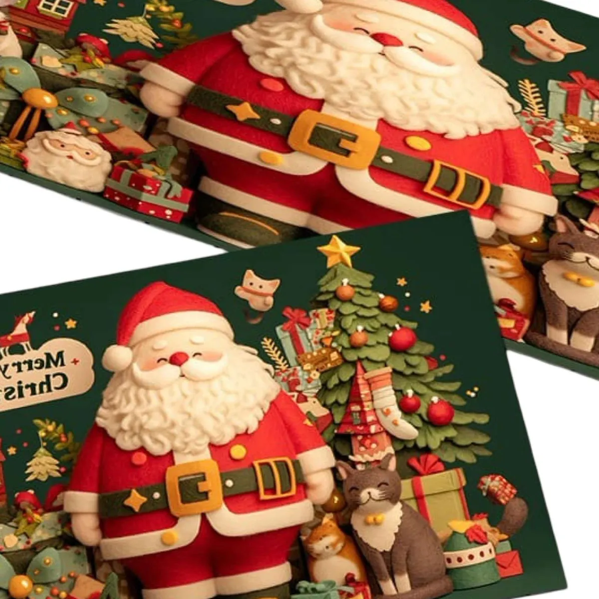 GENERICO - ALFOMBRA PARA COCINA CON DISEÑO NAVIDEÑO T08