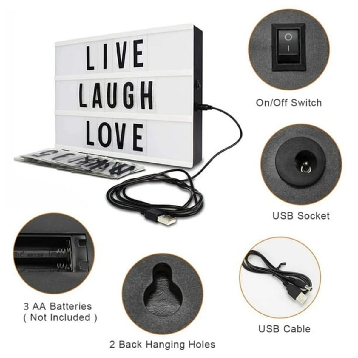 MOVI - Caja de Luz Led Cinematic Box