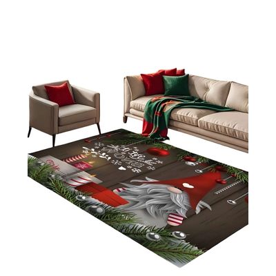 Imagen 2 del producto ALFOMBRA DECORATIVA NAVIDEÑA PARA LIVING O COMEDOR 300cm x 200cm T31