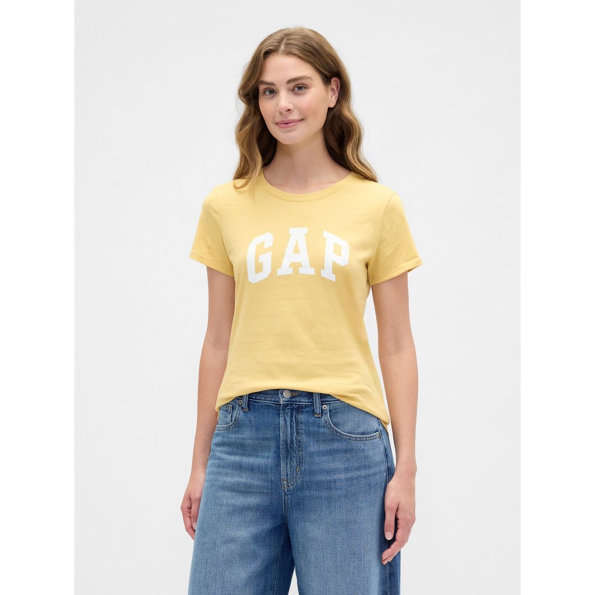 GAP - Polera Gap Logo Manga Corta Mujer