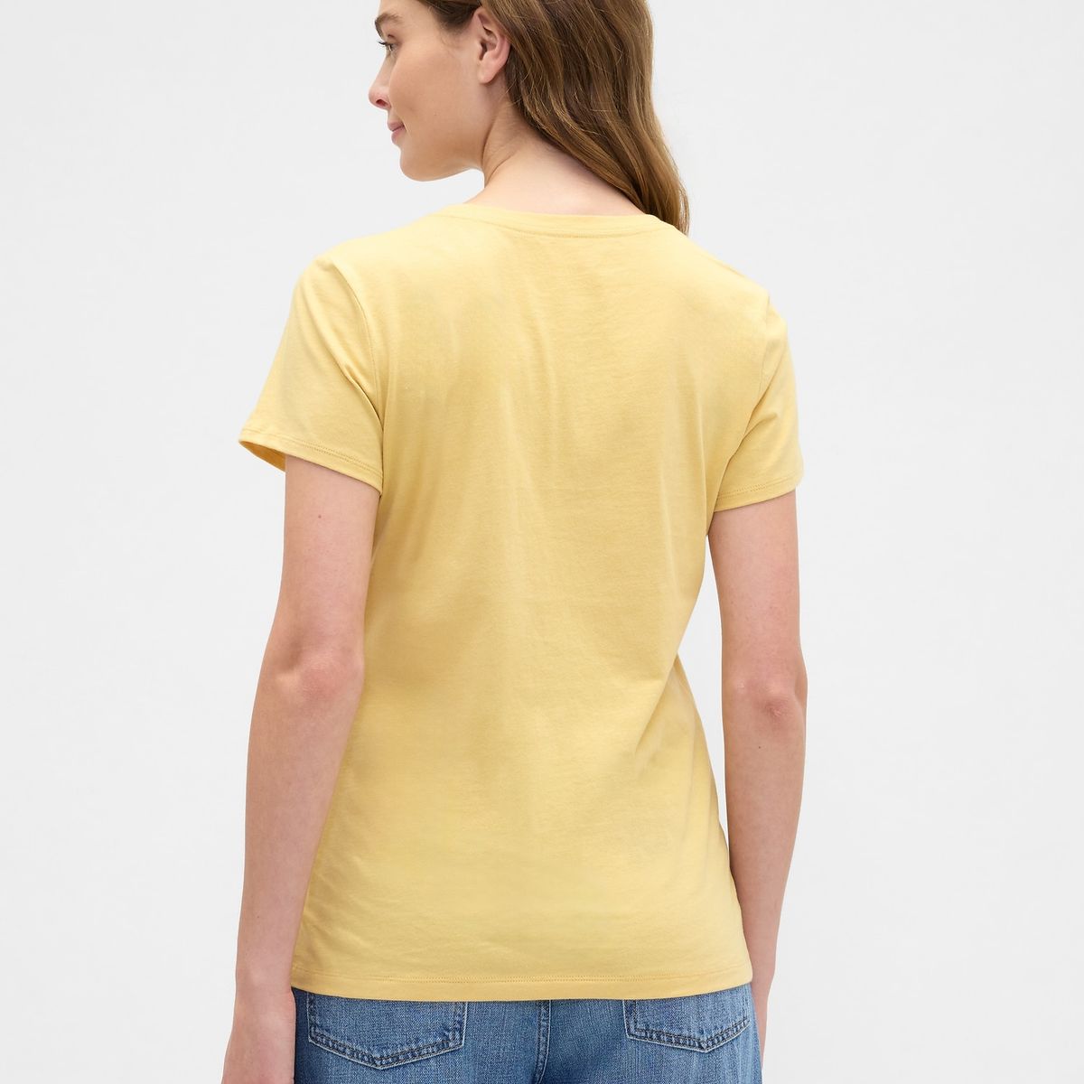 GAP - Polera Gap Logo Manga Corta Mujer