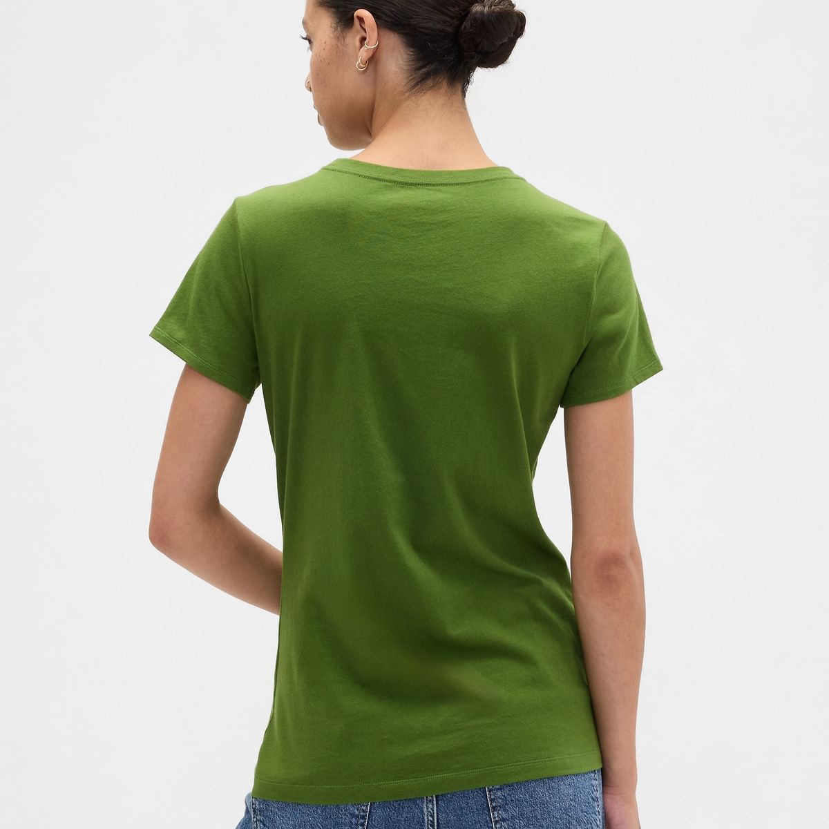 GAP - Polera Gap Logo Manga Corta Mujer