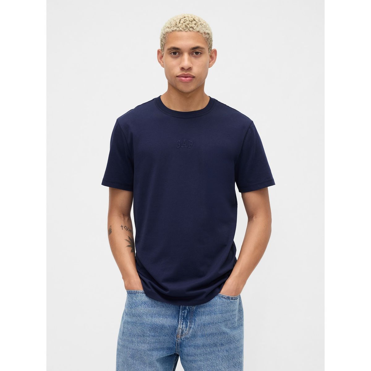 GAP - Polera Gap Mini Logo Manga Corta Hombre