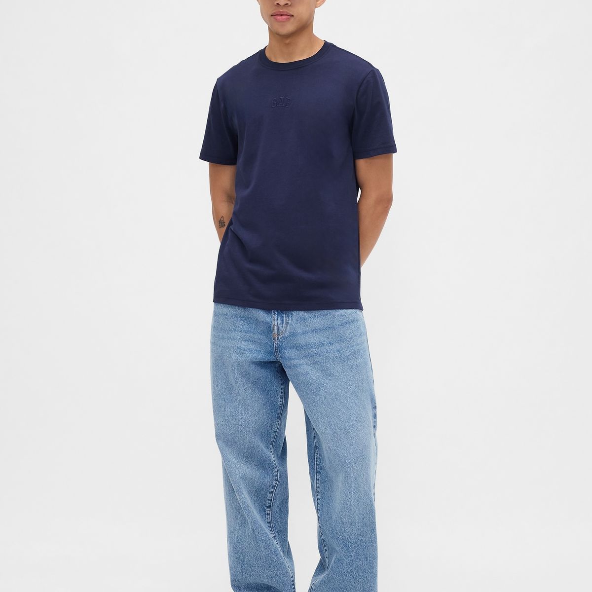 GAP - Polera Gap Mini Logo Manga Corta Hombre