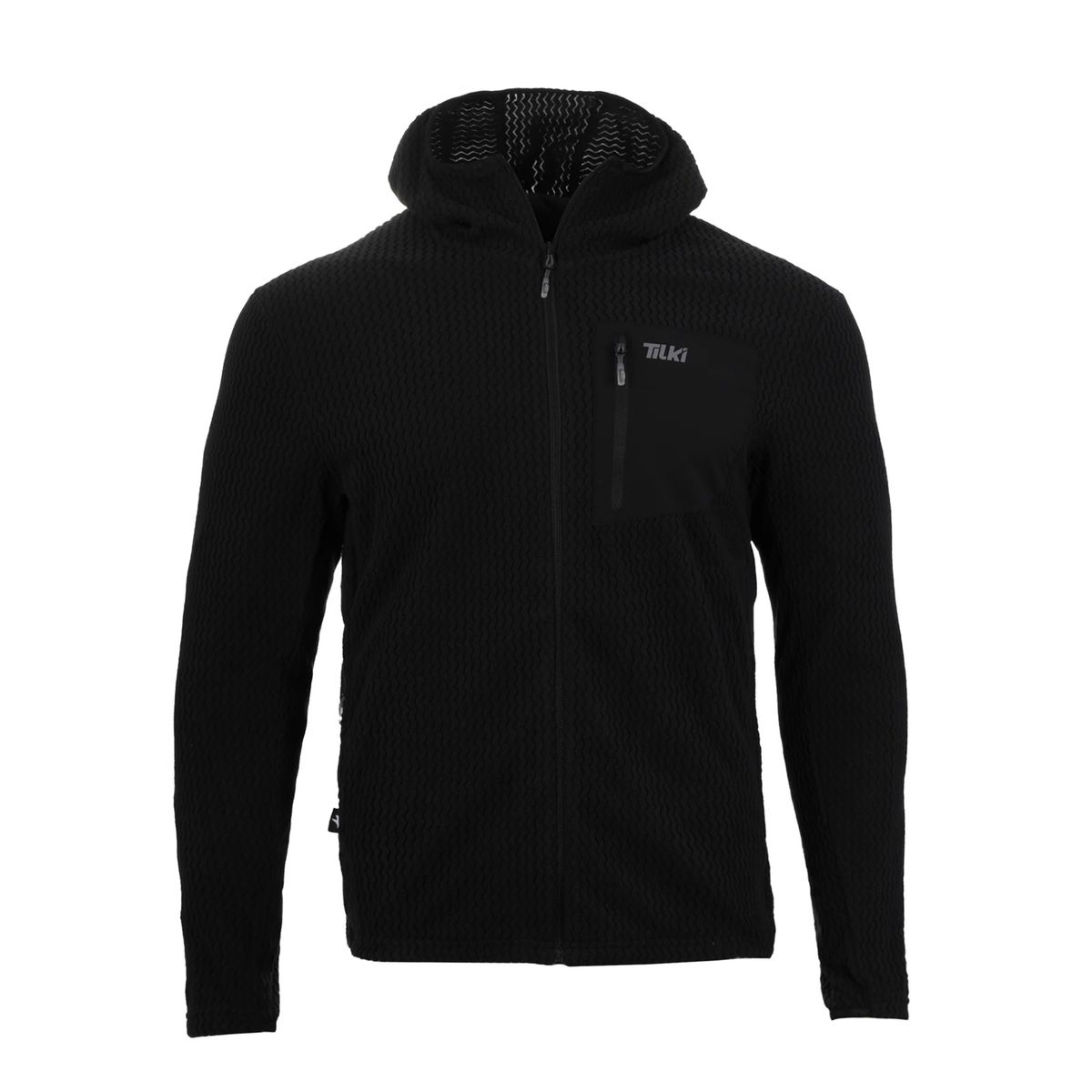 TILKI - Polar Tilki Full Zip Hood Lehinde Negro Tenis Padel