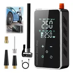 AUDOTO - Compresor Digital Portátil Inflador Aire Neumático Auto Moto
