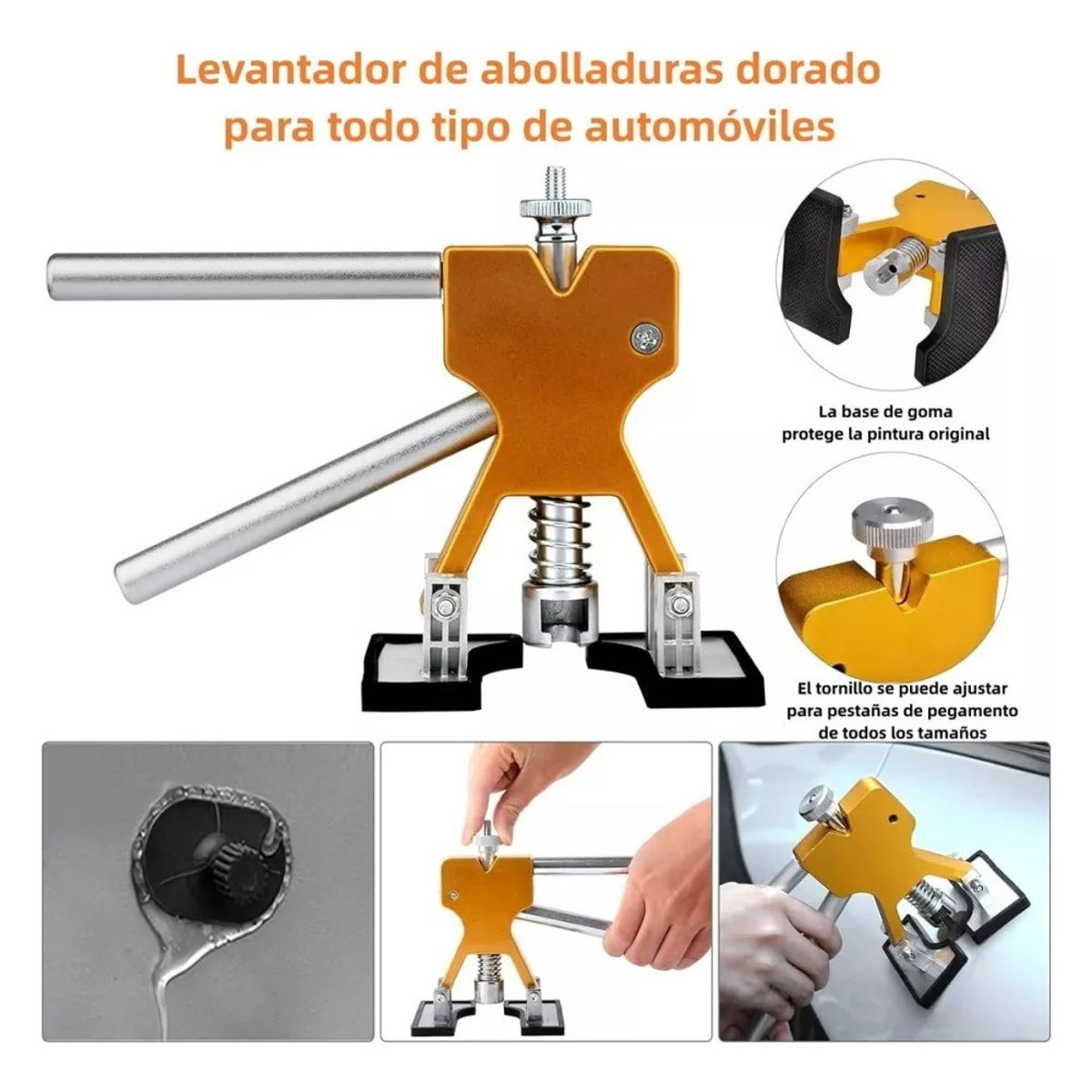 Kit Ventosas Repara Abolladuras Auto Carro 77ps Saca Golpes, marca AUDOTO - Foto 2