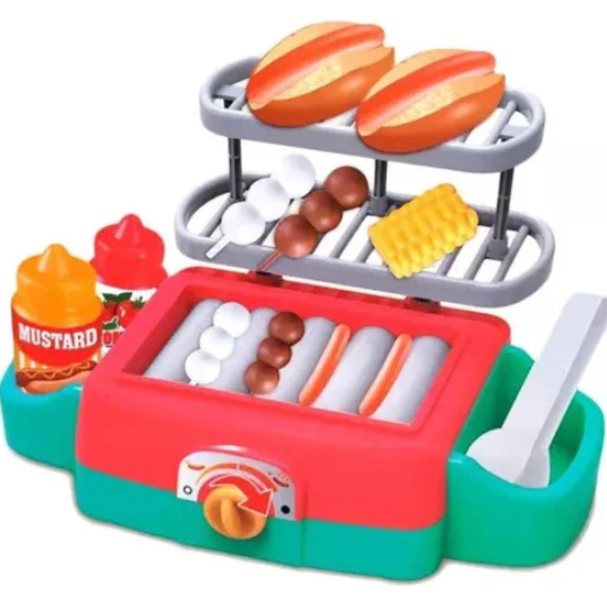 GENERICO - Juego De Parrilla Y Completos Para Niños