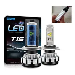 AUDOTO - Par Kit Ampolletas Turboled T1s H4 Chip No Error Canbus